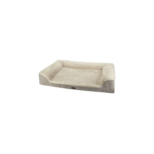 Nobby orthopädisches Hundebett Calbu eckig beige