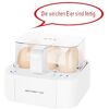 Emerio Eierkocher EB-115560, weiß, für 6 Eier, spricht