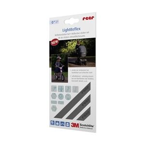 Reer Refkletorsticker-Set Lightreflex 10 Motive, 8 Streifen