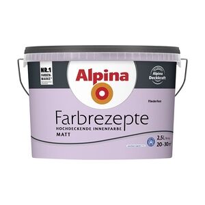 Alpina Farbrezepte Fliederfest matt 2,5 L