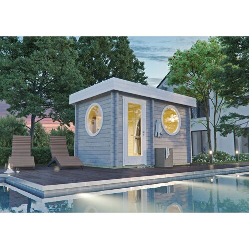 Fjordholz Saunahaus Modell Jutta