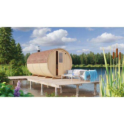 Sauna4Home B1 Fjordholz Fass-Sauna Niklas