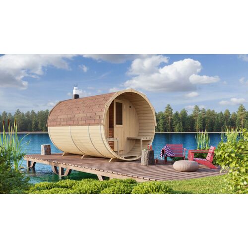 Sauna4Home B1 Fjordholz Fass-Sauna Jona