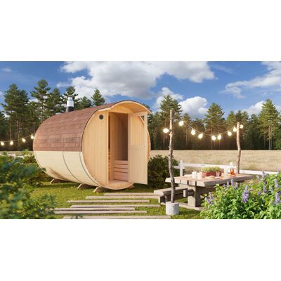 Sauna4Home B1 Fjordholz Fass-Sauna Jonte Sauna4Home B1 Fjordholz Fass-Sauna Jonte