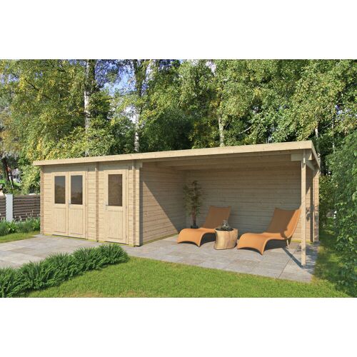 Fjordholz Gartenhaus Modell Gent 28 D