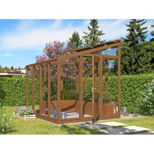 Fjordholz L1 Lähe Premium Gewächshaus Modell Greenline Nr. ST-1