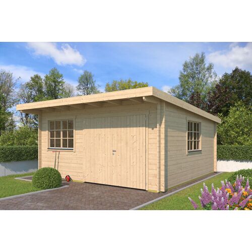 Fjordholz Holzgarage Modell Neustadt 44 B