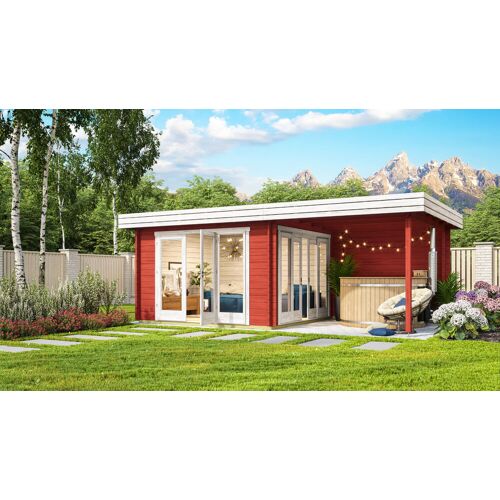 Fjordholz Gartenhaus Modell Karensa 44