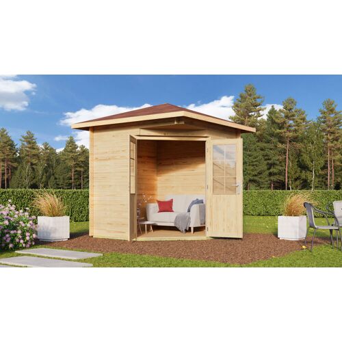 Fjordholz Gartenhaus Modell Nina 44 B