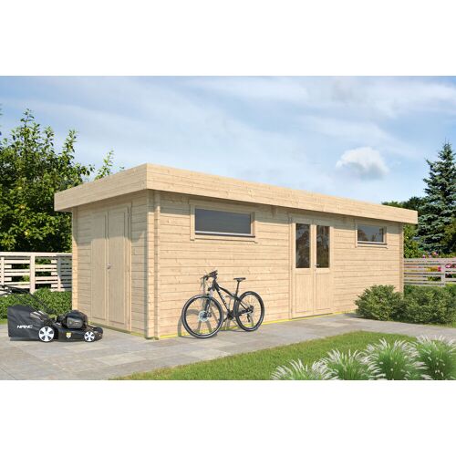 Fjordholz Gartenhaus Modell Vaud 44