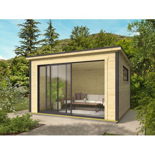 Fjordholz Gartenhaus Modell Poel-2