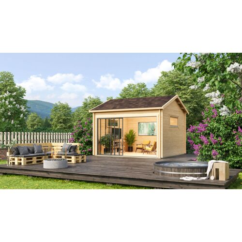 Fjordholz Gartenhaus Alu Concept Jara 44 A