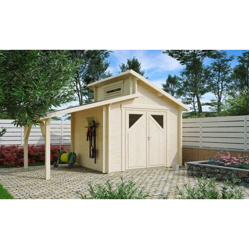 Fjordholz Gartenhaus Modell Varianta 44 A +SD