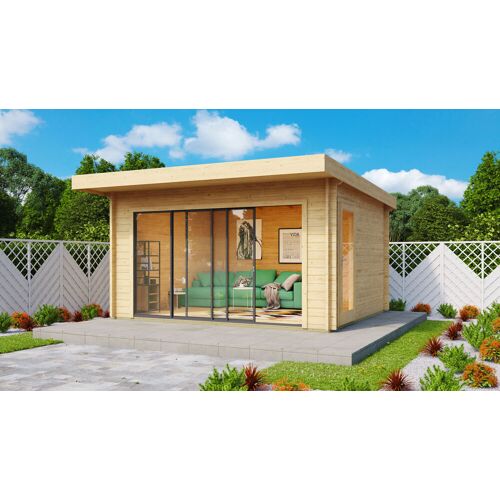 Fjordholz Gartenhaus Alu Concept 44 E