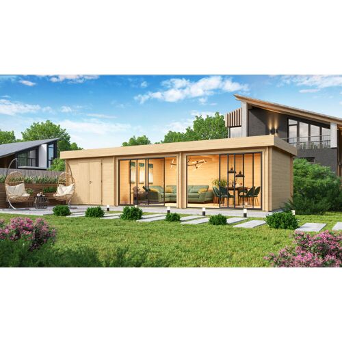 Fjordholz Gartenhaus Alu Concept 44 L