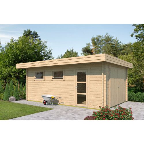 Fjordholz Holzgarage Modell Wedel 70