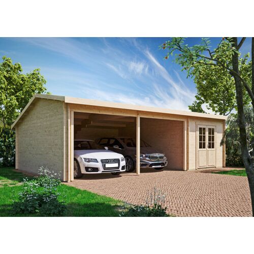 Fjordholz Holzgarage Modell Holnis 44