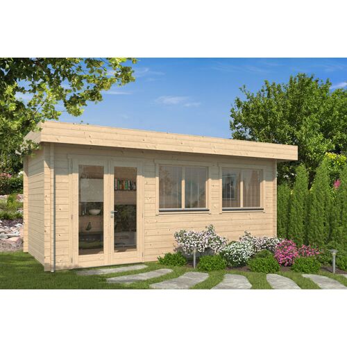 Fjordholz Gartenhaus Modell Kurt 44 B