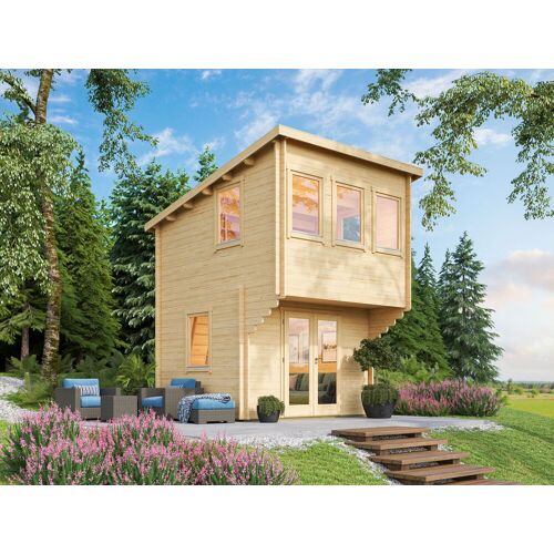 Fjordholz Pultdach Gartenhaus Modell Marlene 44