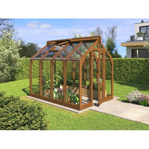 Fjordholz L1 Lähe Premium Gewächshaus Modell Greenline ML-1