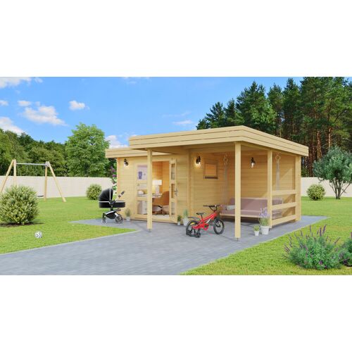 Fjordholz Gartenhaus Modell Roxana 44