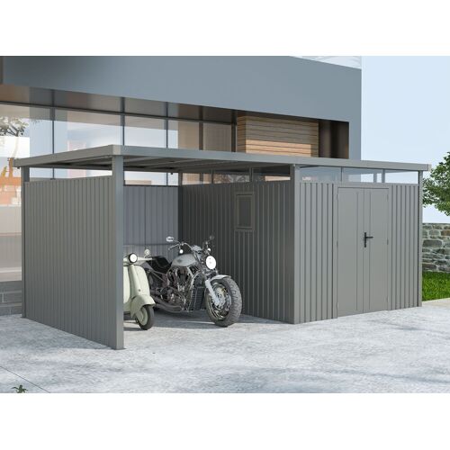 StarlineMetall Z2 Metall Gerätehaus Modell Style 7,56 m² Spar-Set-2