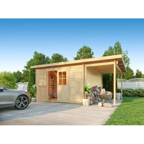 Fjordholz Pultdach Gartenhaus Modell Ezra 5G