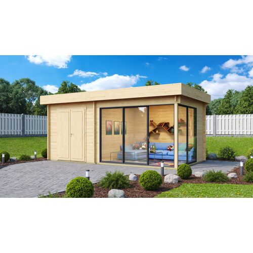 Fjordholz Gartenhaus Alu Concept 44 J