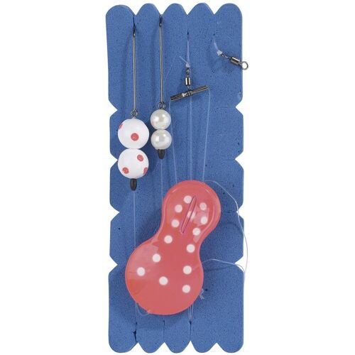 Balzer Edition Sea Inliner Plattfisch-Blinker System Pink mit weissen Punkten 40g