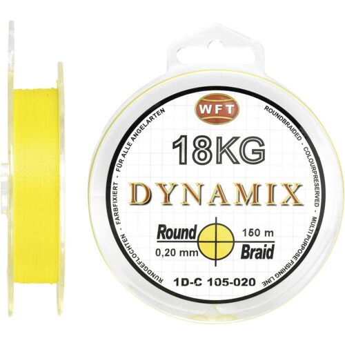 WFT Schnur Round Dynamix KG Neon Yellow Länge 150m ø 0,20mm