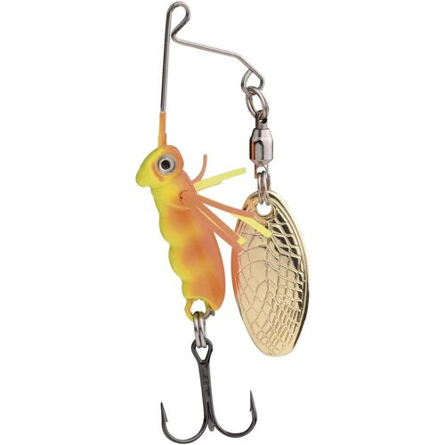 Spro Larva Micro Spinnerbait mit Drilling Farbe UV Sunburst