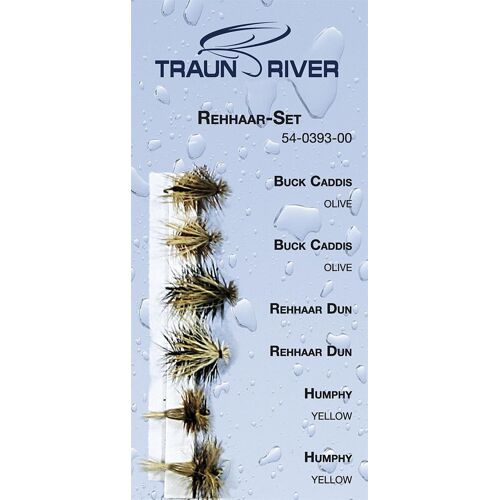 Traun River Fliegensortiment Rehhaar