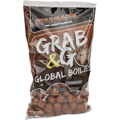 Starbaits Grab and Global Boilies Sorte Strawberry Jam Inhalt 2500g