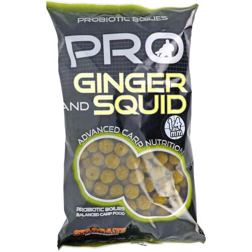 Starbaits Probiotic Pro Ginger Squid Boilies 1kg, 14mm