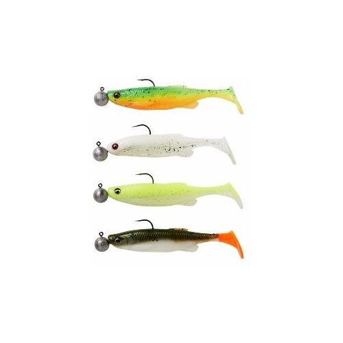 Savage-Gear Fat Minnow T-Tail RTF Darkwater Mix 7,5cm