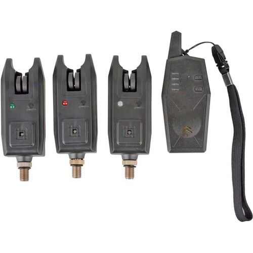 DAM Gangster Bite-Alarm-Set 3+1 Bissanzeiger-Set Karpfenangeln