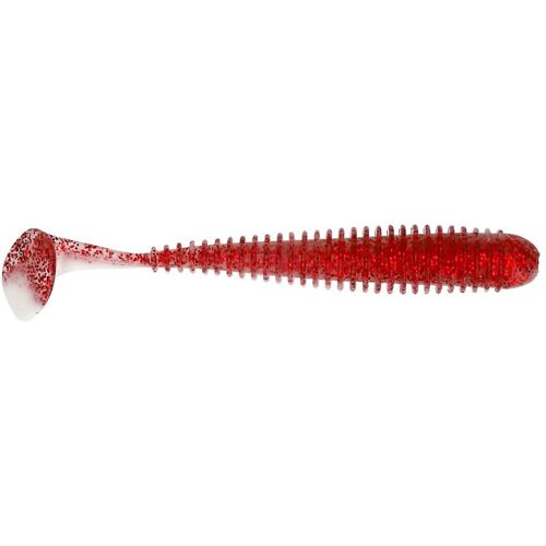 Mostal Gummifisch Swing 6cm / 1g 10 Stück Bloody Back K051 UV-Activ