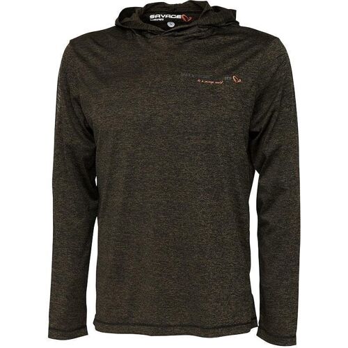 Savage-Gear Fighter Stetch Hoodie Gr. XXL Hoodie Pullover Freizeitpullover