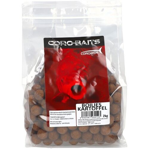 Coro-Bait Boilies Kartoffel 2kg 20mm Angelköder Karpfenangeln