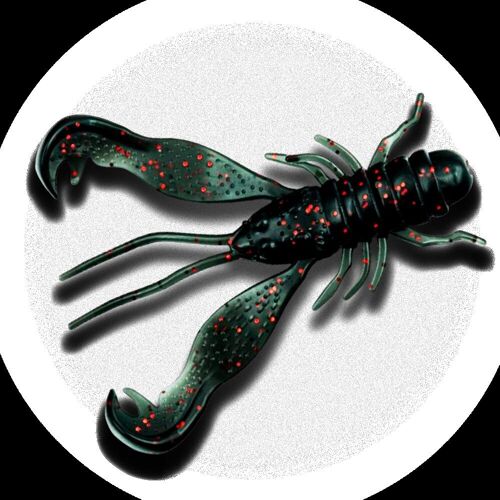 LMAB Finesse Filet Craw Night Fire 4cm