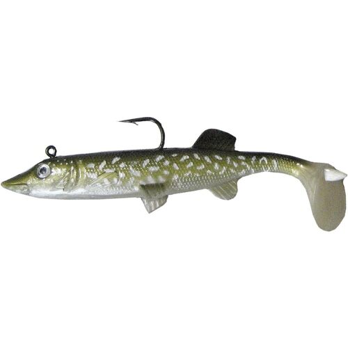 Behr Gummifisch Trendex Pike Natural XXL montiert Länge 15cm
