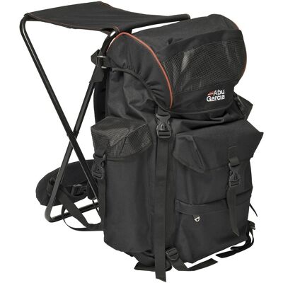 Abu-Garcia Rucksack Deluxe mit Klapphocker Stuhl Abu-Garcia Rucksack Deluxe mit Klapphocker Stuhl