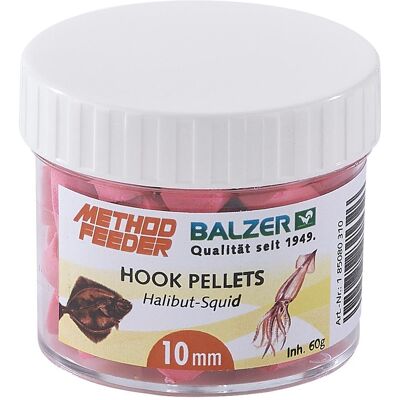 Balzer Feedermaster Method Feeder Pellets 10mm 10mm, Heilbutt-Tintenfisch Balzer Feedermaster Method Feeder Pellets 10mm 10mm, Heilbutt-Tintenfisch