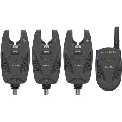 Cormoran Pro Carp F-2000 Funkbissanzeiger Set 3+1 Set Cormoran Pro Carp F-2000 Funkbissanzeiger Set 3+1 Set