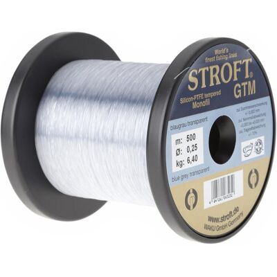 Stroft Schnur GTM Länge 500m ø 0,25mm Tragkraft 6,4kg Stroft Schnur GTM Länge 500m ø 0,25mm Tragkraft 6,4kg