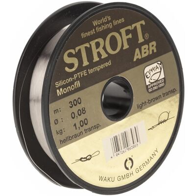 Stroft Schnur ABR Länge 300m ø 0,08mm Tragkraft 1,0kg Stroft Schnur ABR Länge 300m ø 0,08mm Tragkraft 1,0kg