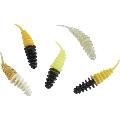 Balzer Trout Collector Aromatisierte Forellenwürmer Mix 2 Mix 2, Länge 7 cm , Aroma Fisch Balzer Trout Collector Aromatisierte Forellenwürmer Mix 2 Mix 2, Länge 7 cm , Aroma Fisch