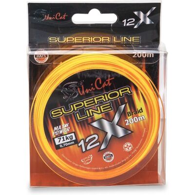 Uni Cat 12 X Superior Line - Hochleistungsangelschnur Uni Cat 12 X Superior Line - Hochleistungsangelschnur