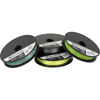 Shimano KAIRIKI 8 150MT Stahl Grau - Angelschnur Shimano KAIRIKI 8 150MT Stahl Grau - Angelschnur