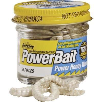 Berkley Powerbait Honig Wurm 55 Stück - Angelköder Berkley Powerbait Honig Wurm 55 Stück - Angelköder